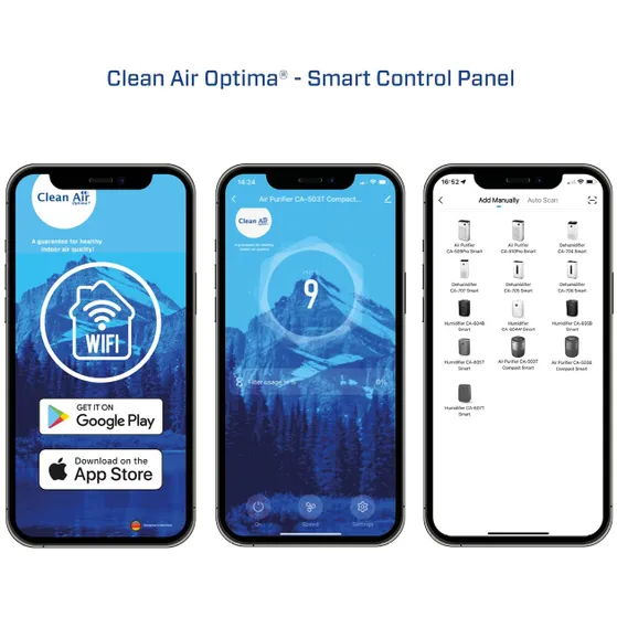 Clean Air Optima CA-503T compact smart Titanium