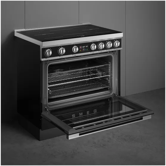 Smeg CPF90I1PBL2 Zwart