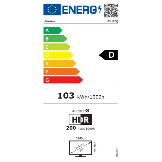 Hisense Mini-LED 85U79Q (2025)
