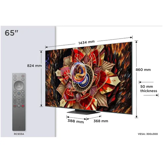 TCL MINI LED 65C9K (2025)