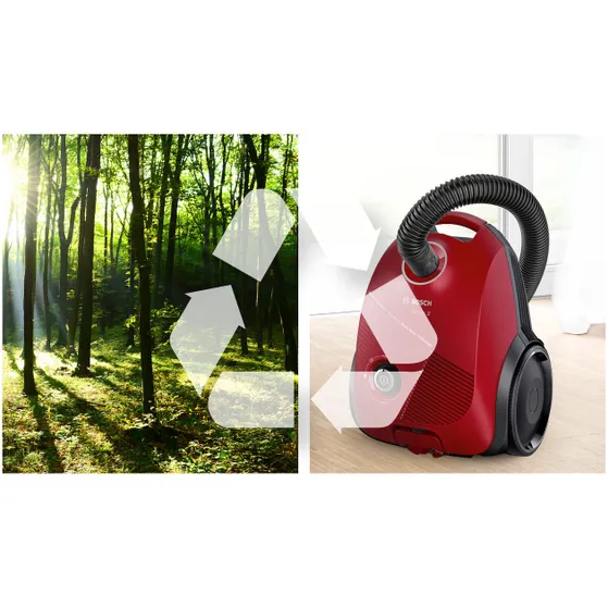 Bosch BGBS2RD1H Rood