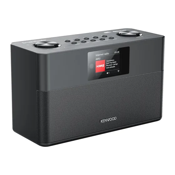 Kenwood CR-ST100 Zwart