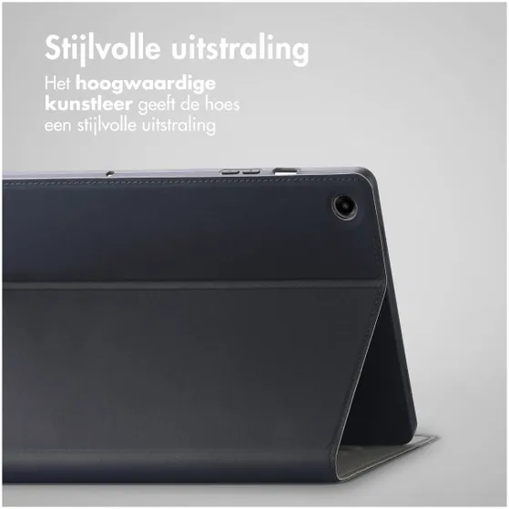Accezz Classic Tablet Case Samsung Galaxy Tab A9 Plus Zwart