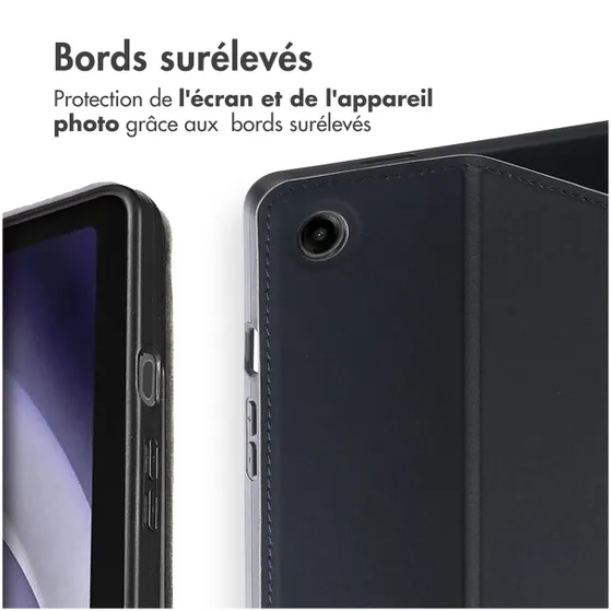 Accezz Classic Tablet Case Samsung Galaxy Tab A9 Plus Zwart