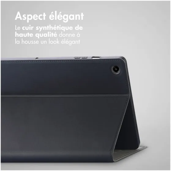 Accezz Classic Tablet Case Samsung Galaxy Tab A9 Plus Zwart