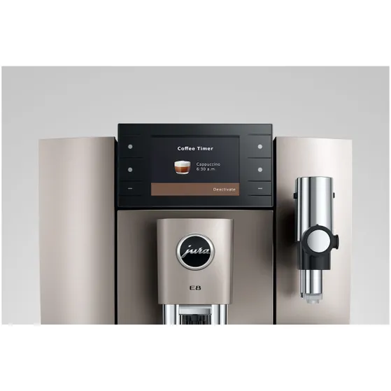 JURA E8 Midnight Silver (ED) Zilver