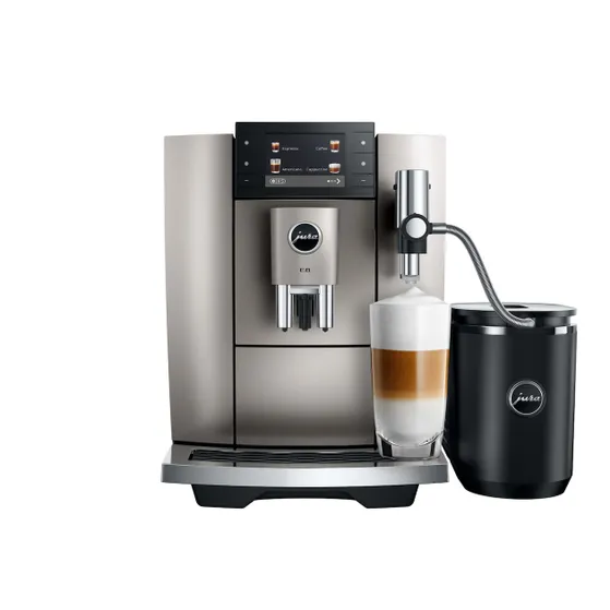 JURA E8 Midnight Silver (ED) Zilver