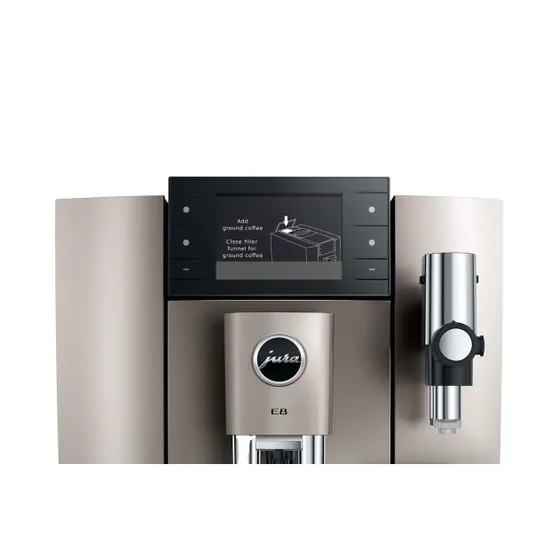 JURA E8 Midnight Silver (ED) Zilver