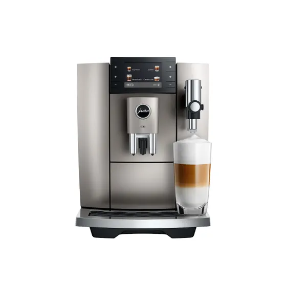 JURA E8 Midnight Silver (ED) Zilver