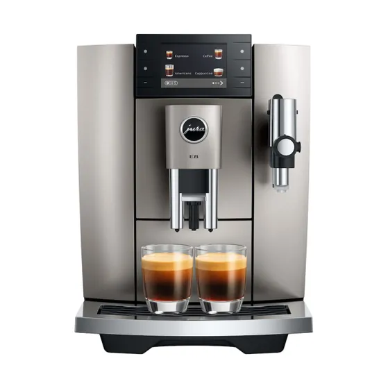 JURA E8 Midnight Silver (ED) Zilver