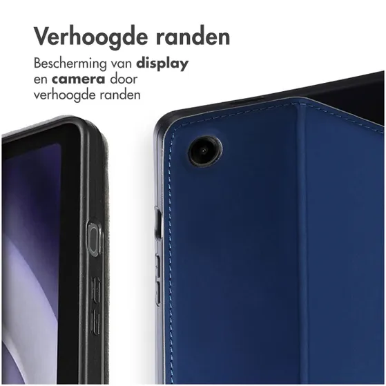 Accezz Classic Tablet Case Samsung Galaxy Tab A9 Plus Donkerblauw