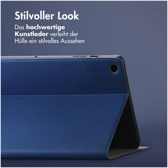 Accezz Classic Tablet Case Samsung Galaxy Tab A9 Plus Donkerblauw
