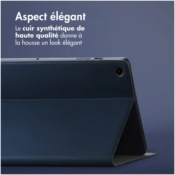 Accezz Classic Tablet Case Samsung Galaxy Tab A9 Plus Donkerblauw