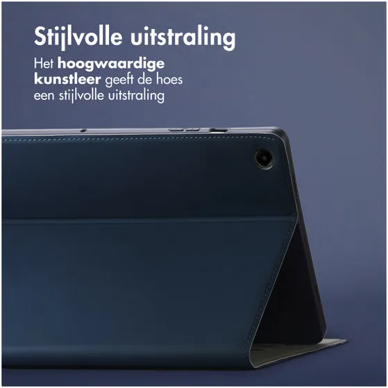 Accezz Classic Tablet Case Samsung Galaxy Tab A9 Plus Donkerblauw