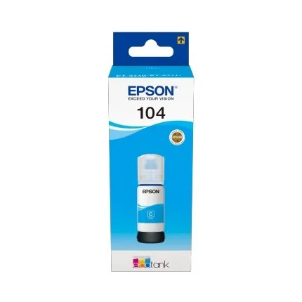 Epson 104 EcoTank inktfles Cyaan