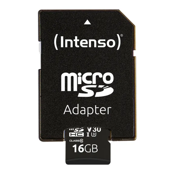Intenso microSD Card UHS-I Professional 16GB