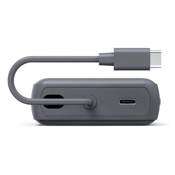 Hama Power Pack Travel met kabel 10000mAh 2 uitgangen:2x USB-C Antraciet