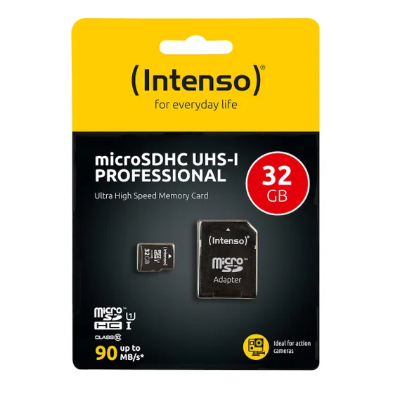 Intenso microSD Card UHS-I Professional 32GB