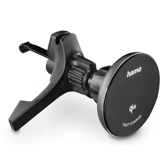 Hama Draadloze Qi2-oplader 15 W auto Zwart