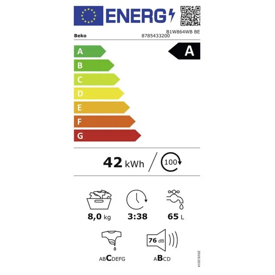 Beko B1W864WB BE