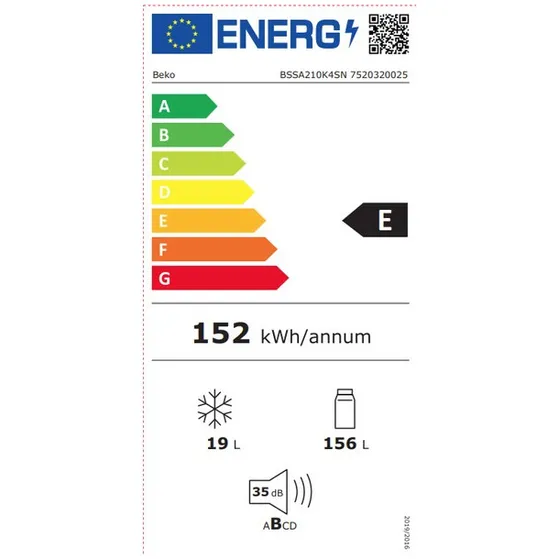 Beko BSSA210K4SN