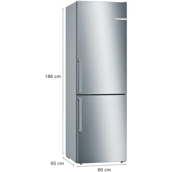 Bosch KGE36EICP EXCLUSIV Zilver