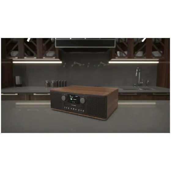 Pure CLASSIC C-D6 Walnoot/zwart