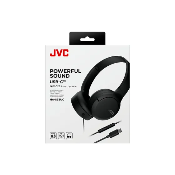 JVC HA-S33UC Zwart