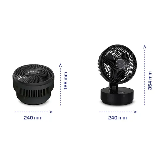 Clean Air Optima CA-404B Zwart