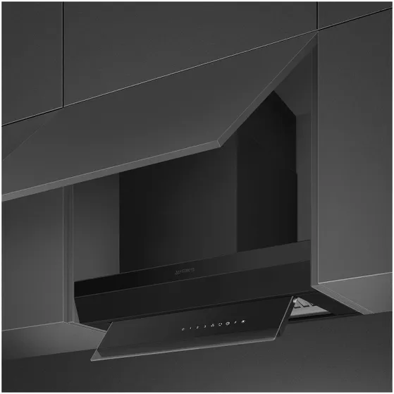 Smeg KSGT64BLV Mat zwart