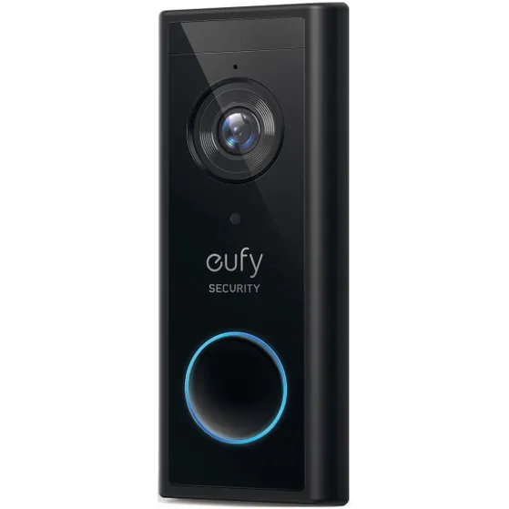 Eufy Video Doorbell 2K + HomeBase 2 Zwart