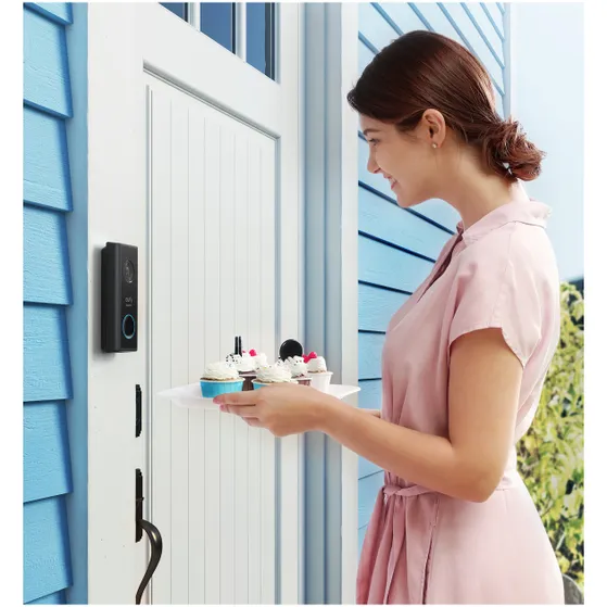 Eufy Video Doorbell 2K + HomeBase 2 Zwart