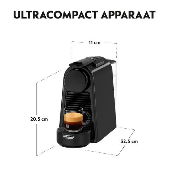 DeLonghi Nespresso Essenza Mini EN85.B Zwart