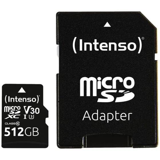 Intenso microSD Card UHS-I Professional 512GB