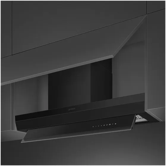 Smeg KSGT94BLV Mat zwart