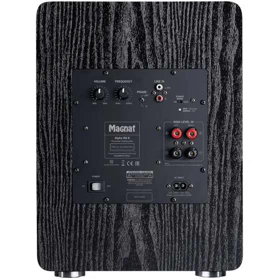 Magnat Alpha RS 8 Zwart