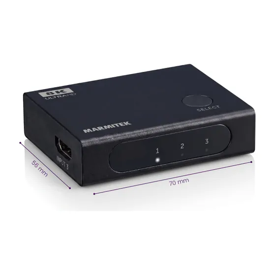 Marmitek Connect 730 Zwart
