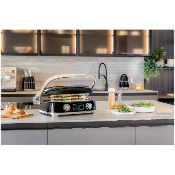 Smeg MGF01BLEU Zwart