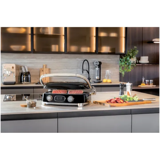 Smeg MGF01BLEU Zwart