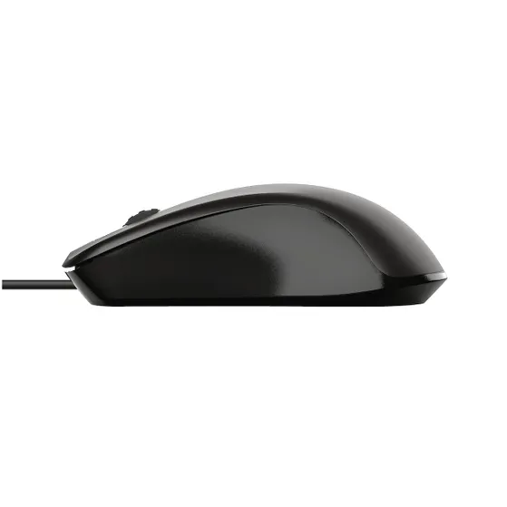 Trust Carve Bekabelde optische muis Zwart