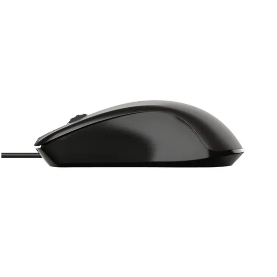Trust Carve Bekabelde optische muis Zwart