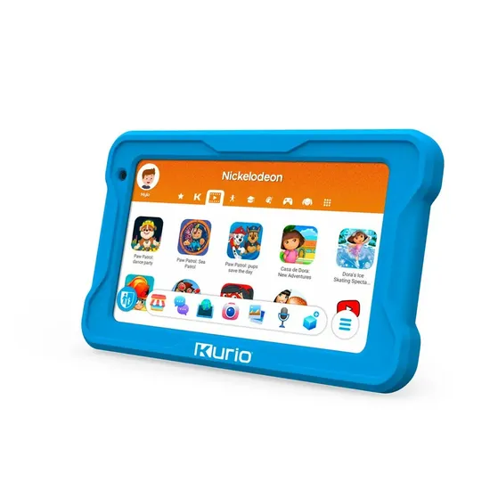 Kurio Kindertablet Premium Nickelodeon Blauw