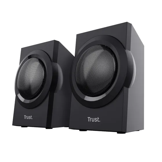 Trust Yuri 2.1-luidsprekerset met subwoofer Zwart