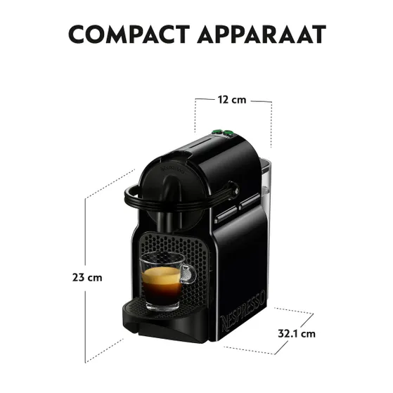 DeLonghi Nespresso Inissia EN80.B Zwart