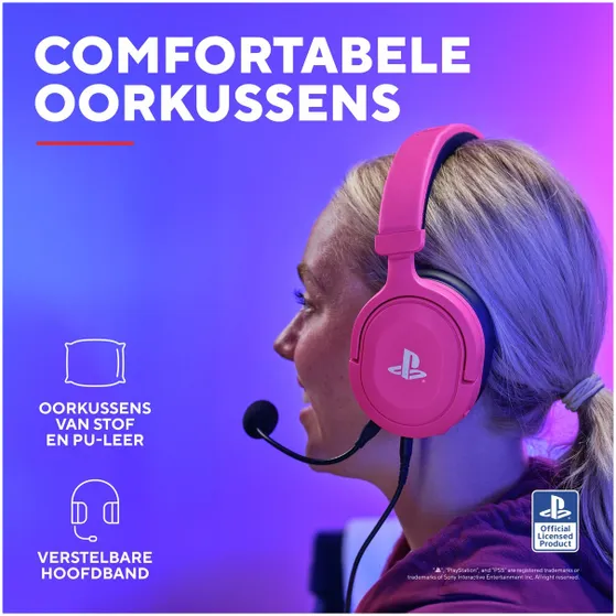 Trust GXT498P FORTA PS5 Roze