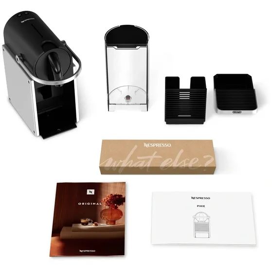 DeLonghi Nespresso Pixie Refresh EN127.S Zilver