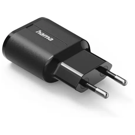 Hama Oplader 2x USB-A  12W Zwart