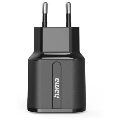 Hama Oplader 2x USB-A  12W Zwart