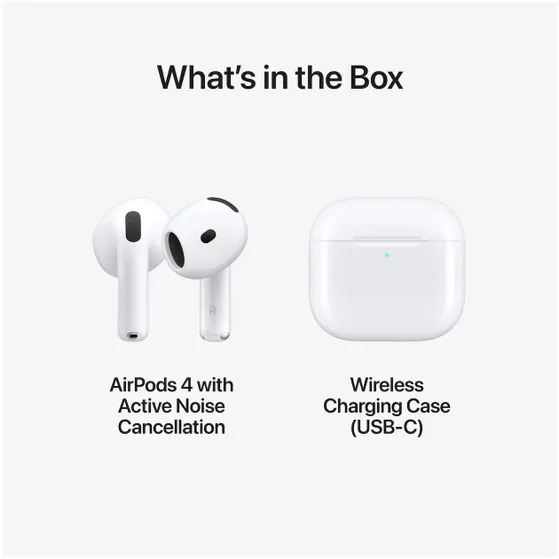 Apple AirPods 4 met Active Noise Cancellation