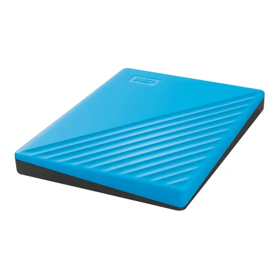 WD My Passport 2TB Blauw
